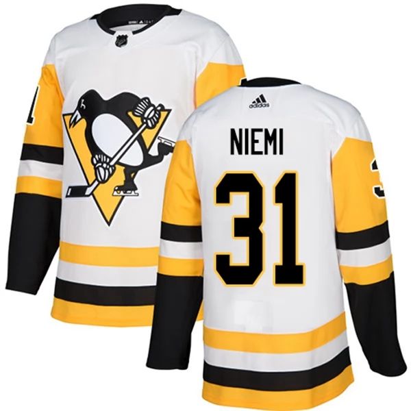 Damen Pittsburgh Penguins Trikot Antti Niemi 31 Weiß Authentic